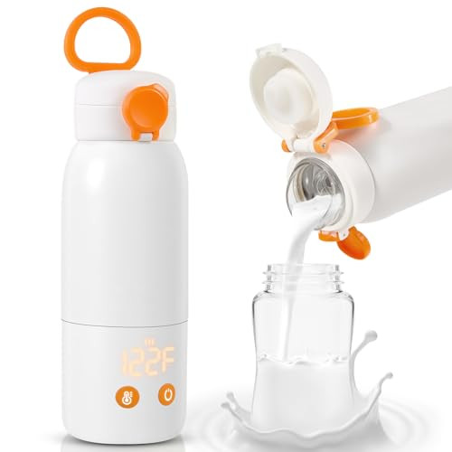 Portable Bottle Warmer for Travel, 12oz Large Capacity