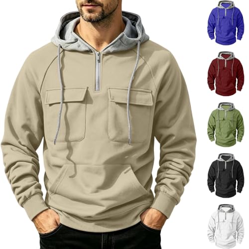 Quarter-Zip Fleece Work Hoodie Deal