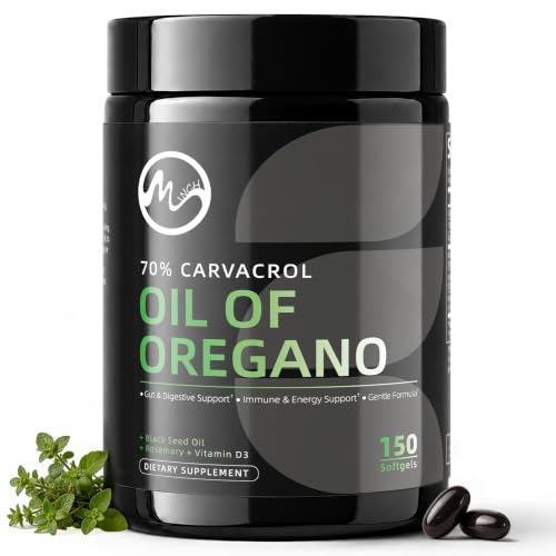 Oil of Oregano + Black Seed Oil 150 Softgels