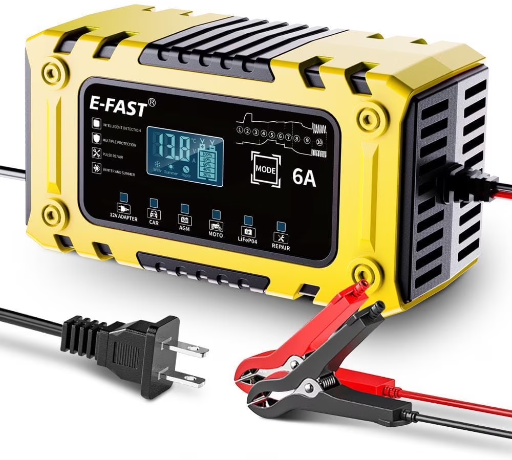 Sentryse 6A Smart Car Battery Charger 12V