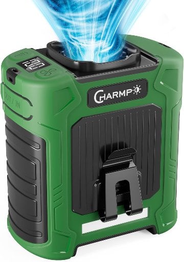 Waist Fan 10000mAh Rechargeable Belt Clip Fan Deal