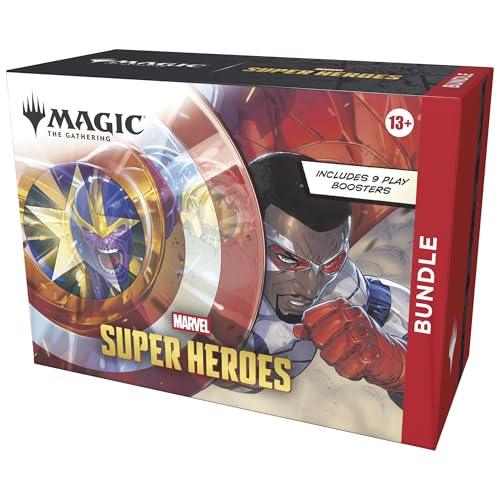 Magic: The Gathering Marvel Super Heroes Bundle w/ 9 Play Boosters Deal