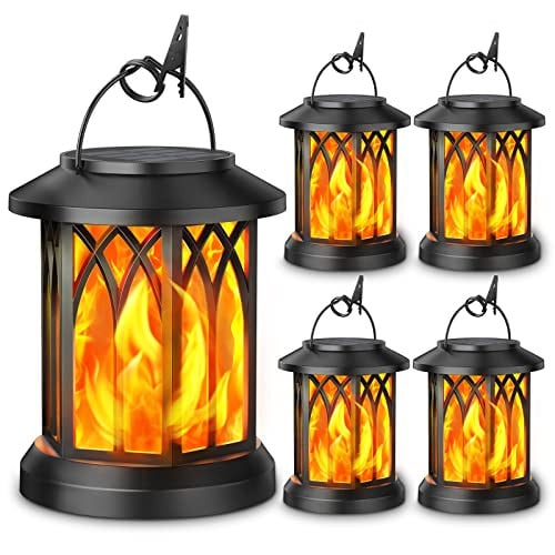 KOOPER 4 Pack Solar Lantern Outdoor Lights