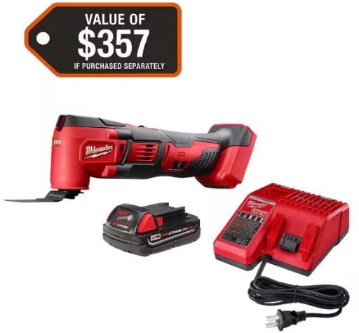 Milwaukee M18 18V Oscillating Multi-Tool Kit with 2.0 Ah Battery and Charger Deal