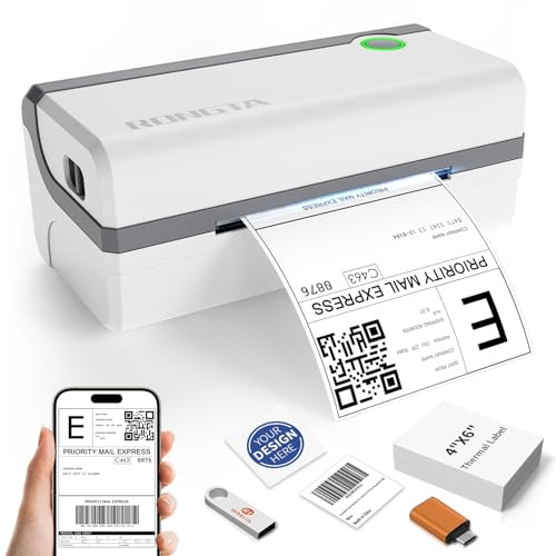 Bluetooth Thermal Shipping Label Printer