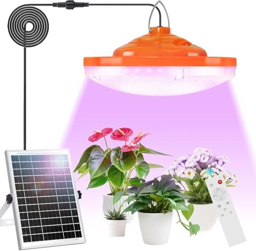 8" Solar Grow Light for Indoor Outdoor Deal