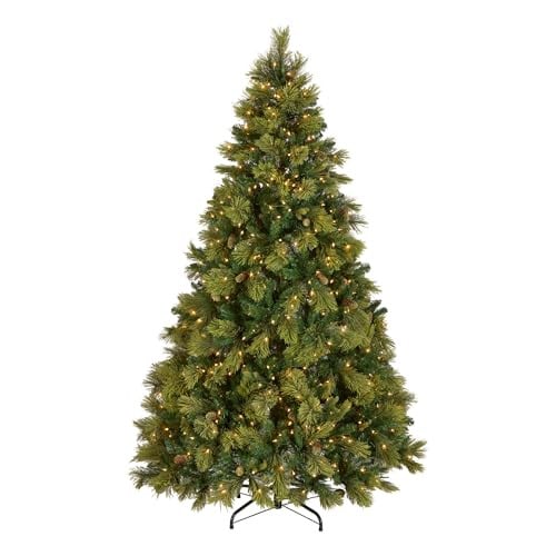 National Tree Company 7.5 ft Pre-Lit Carolina Pine Artificial Christmas Tree Deal