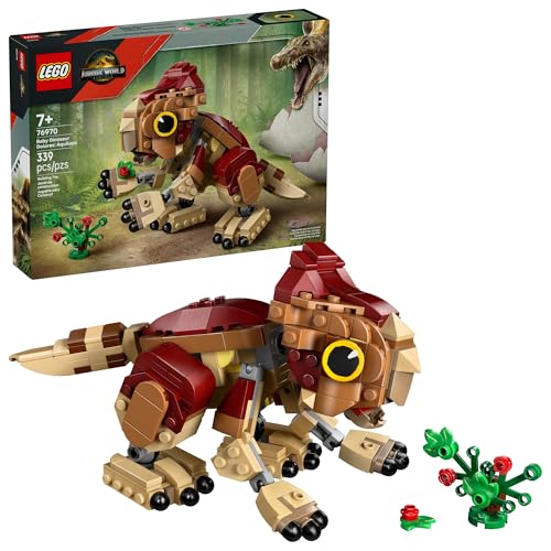 339-Piece LEGO Jurassic World: Rebirth - Baby Dinosaur Dolores: Aquilops (76970)
