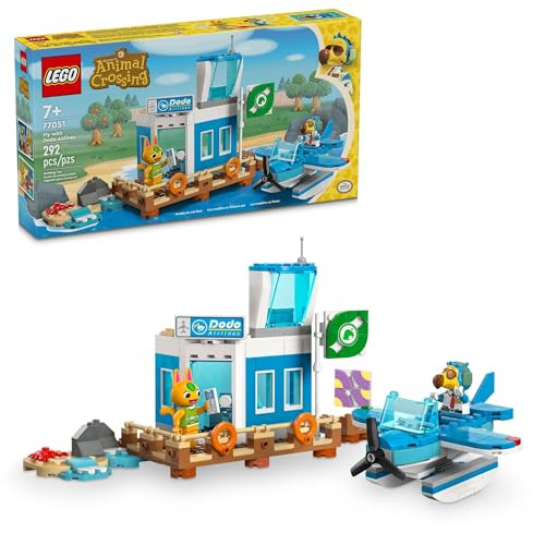 Lego Animal Crossing Fly with Dodo Airlines 292-Piece Set