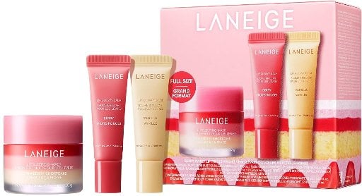 LANEIGE Berry Sweet Lip Trio Set Deal