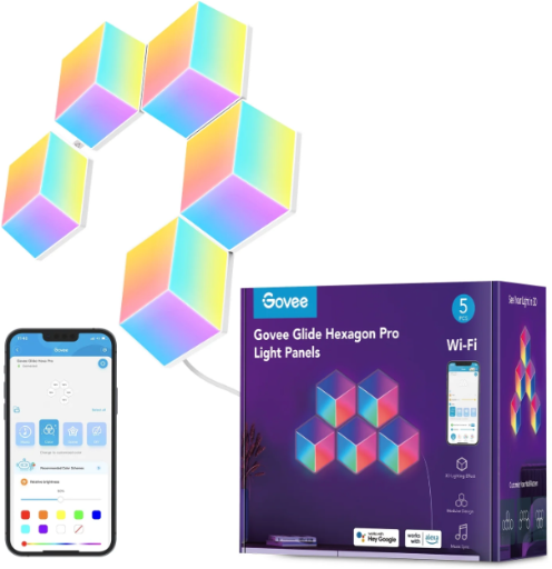 Govee Glide Hexa Pro Light Panels 5-Pack