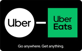 $100 Uber / Uber Eats eGift Card Deal