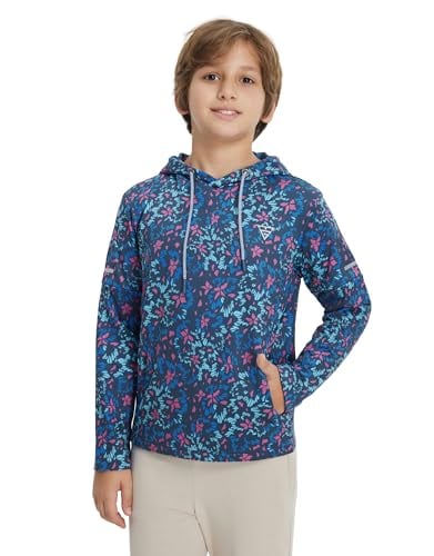 Boy’s Athletic Casual Pockets Hooded Pullover Sweatshirts Deal
