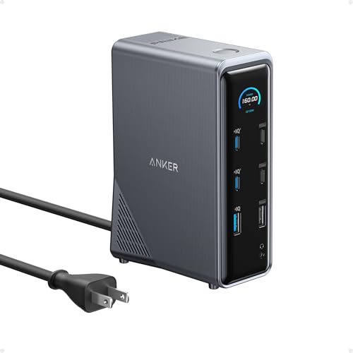 Anker Prime 14-in-1 Docking Station w/ Dual 4K HDMI, 160W Max Output, 10Gbps Data Transfer Deal