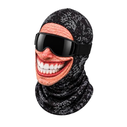 Old Man Face Winter Ski Mask