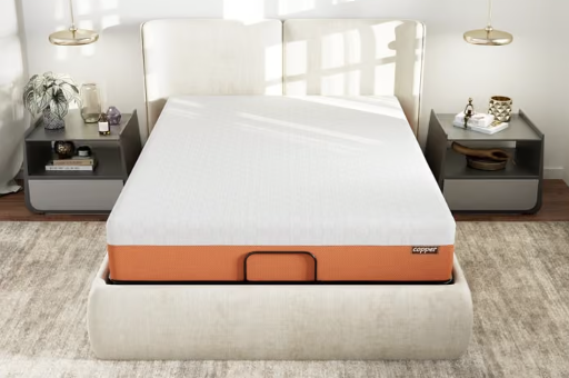 Tulo Copper Memory Foam 12" Plush Mattress Queen Deal