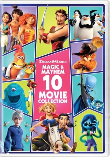 DreamWorks Magic and Mayhem 10-Movie Collection (DVD) Deal