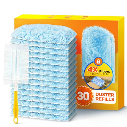 30 Count Duster Refill for Swiffer Duster with 1 Handle