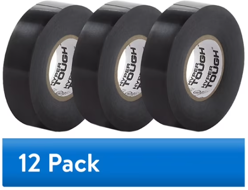 Hyper Tough Electrical Tape 36 Rolls