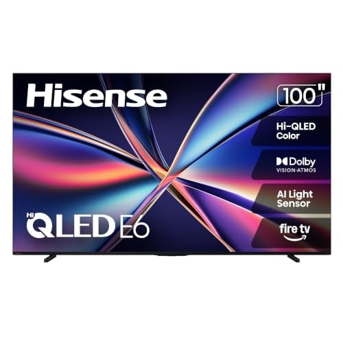 Hisense 100" 4K UHD QLED Smart Fire TV (144Hz)