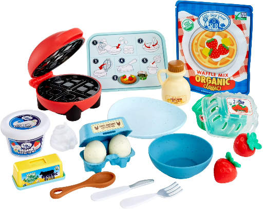 Little Tikes Creative Chefs Waffle Kit with 18 Accessories