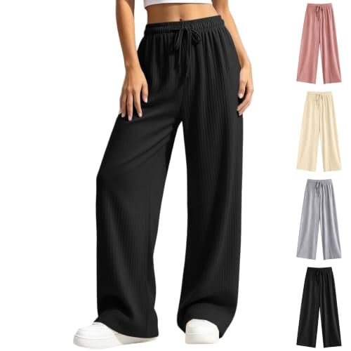 Wide Leg Loose Fit Pants