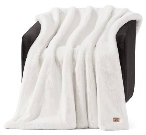 UGG Euphoria 50" x 70" Reversible Faux Fur Throw Blanket