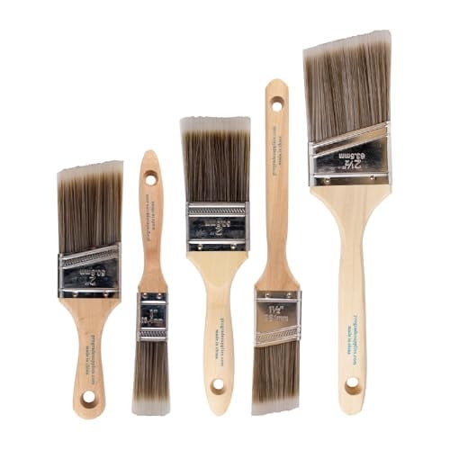 Pro Grade Paint Brushes 5-Piece Set Deal
