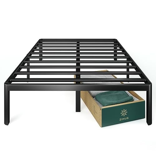 Zinus Metal Platform Full Bed Frame 16" Van Deal