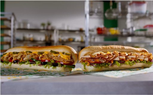 2x Subway Footlongs for $12.99