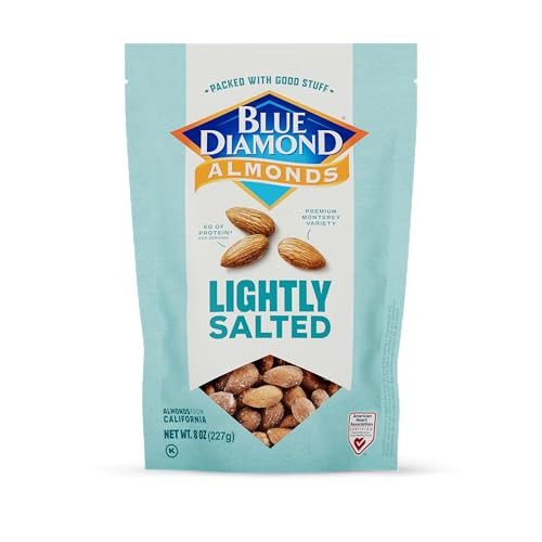 Blue Diamond Almonds Premium Lightly Salted Snack Nuts 8-Oz