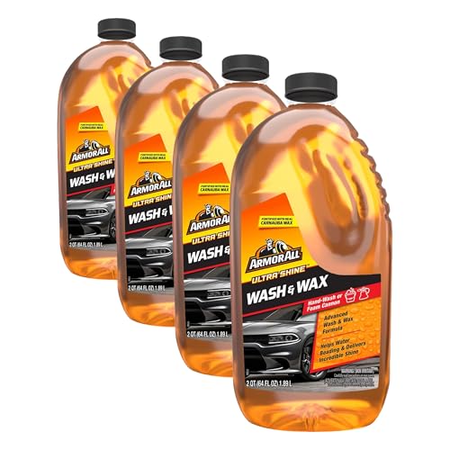 Armor All Ultra Shine Car Wash & Wax 4-Pack 64-Oz Deal