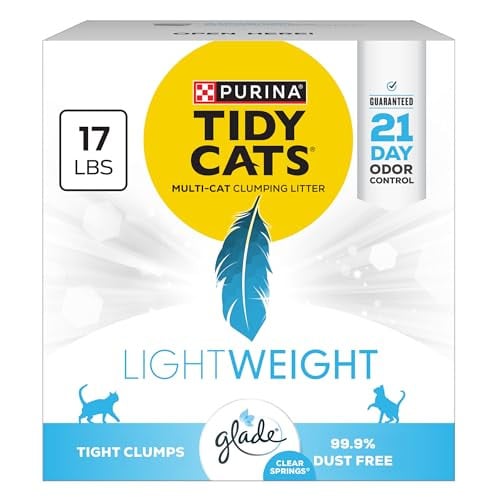 Purina Tidy Cats Clumping LightWeight Cat Litter 17lb Deal