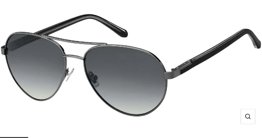 Fossil Modern Rounded Aviator w/ Gradient Lens