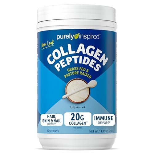 Purely Inspired Collagen Peptides Powder 14.46-Oz (Unflavored, 20 Servings)