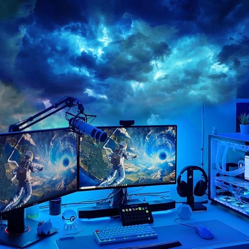 3D Thundercloud Ceiling Light 16.4FT Deal