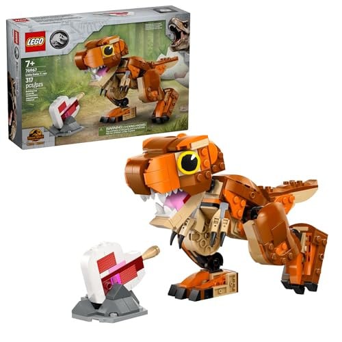 LEGO Jurassic World Little Eatie T. Rex Dinosaur Building Kit (76967) 317-Piece