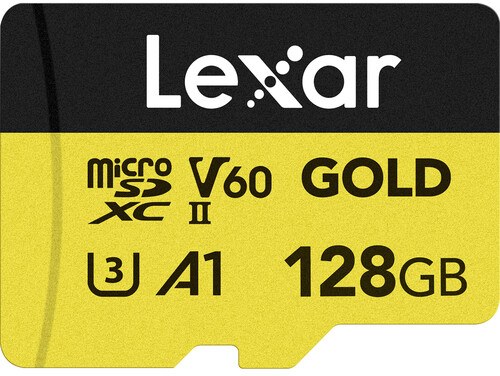 Lexar 128GB Professional GOLD UHS-II microSDXC Memory Card Deal