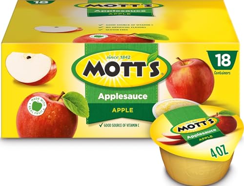 Mott's Applesauce Cups 18-Count 4-Ounce Deal
