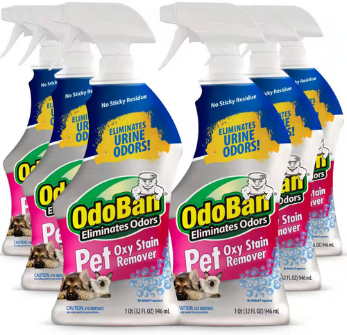 OdoBan 32 oz. Pet Oxy Stain Remover 6-Pack