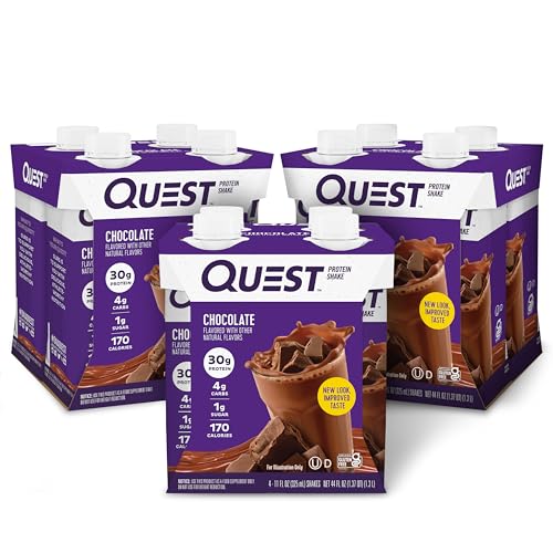 Quest Nutrition Chocolate Protein Shake 12 Count 11 fl oz Deal