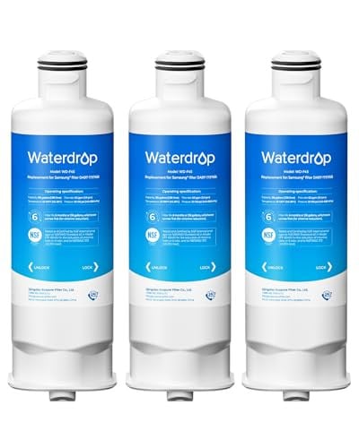 Waterdrop DA97-17376B Refrigerator Water Filter 3-Pack