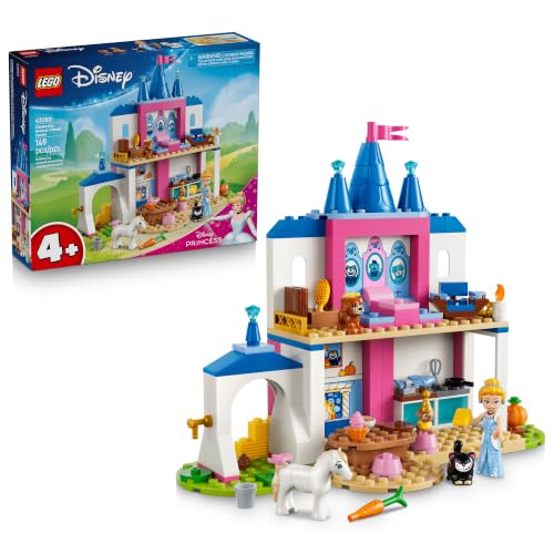 LEGO Disney Cinderella Animal Friends Castle 43283 (149 Pieces)