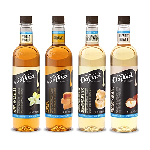 DaVinci Gourmet Sugar-Free Syrup 4-Pack 25.4-Oz Deal