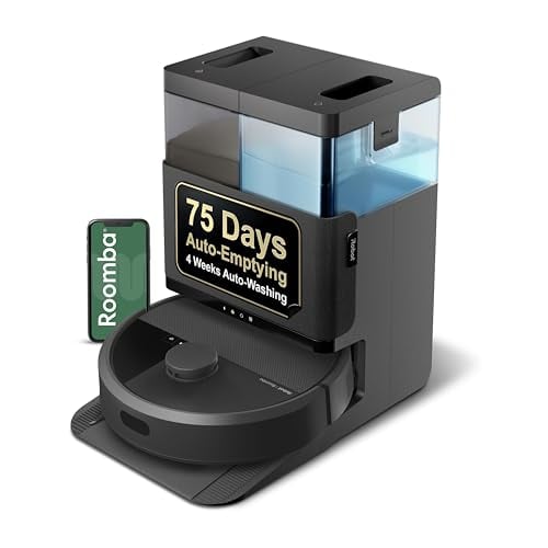 iRobot Roomba Plus 405 2in1 Vacuum  Mop Robot with AutoWash Dock
