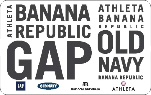 $50 Gap Options Gift Card Deal