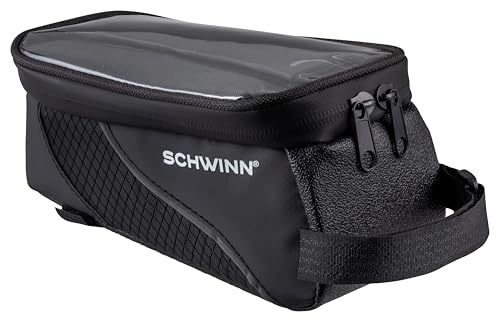 Schwinn Top Tube Phone & Storage Bike Bag (Black) Deal