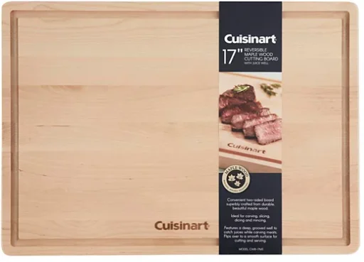 Cuisinart 17" Reversible Maple Wood Cutting Board Deal