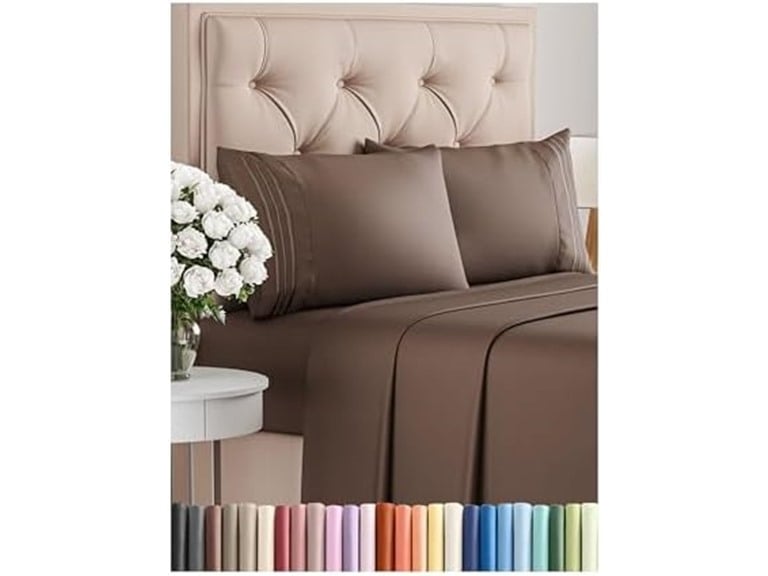 6-Piece Extra Deep Breathable Sheet Sets 