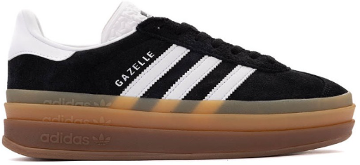 adidas Women's Gazelle Bold Athletic Shoe Core Black/Cloud White